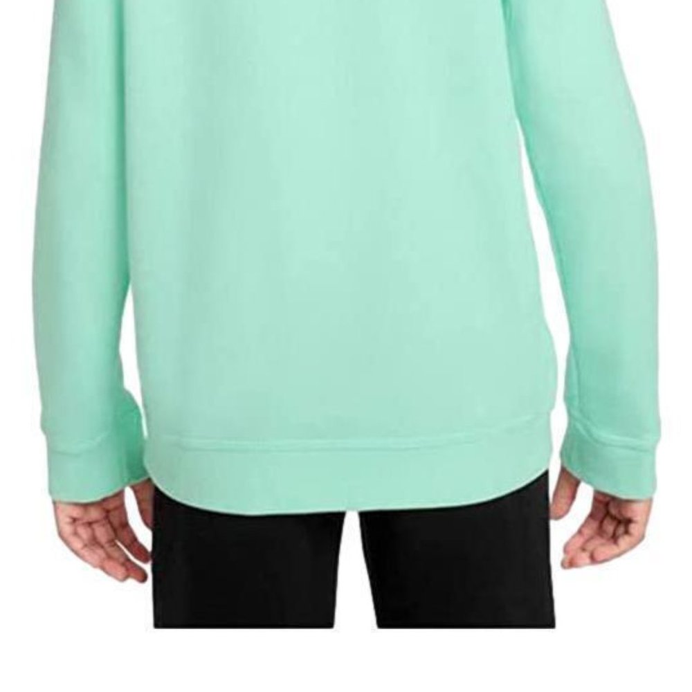 Nike Sportswear Big Kids' Boy's Pullover Club Fleece Crew Sweatshirt - Picture 5 of 6